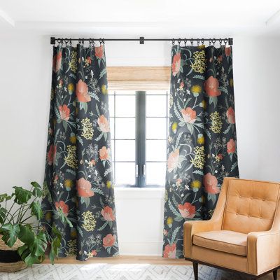 Set the mood whether you want it light or dark. The Deny Designs blackout window curtains are crafted from 100% polyester and block out most sunlight, allowing you to create whatever vibe you need. Featuring designs from our curated collection, you can turn your curtains into their own statement piece or subtly play off your existing decor style. They include a 4" hanging pocket so you can pair them up with your favorite curtains rods and they're available in five lengths (63", 84", 96", 108", 1 Floral Curtains, Printed Curtains, Blackout Windows, Grommet Curtains, Deny Designs, Room Darkening, Curtains Living Room, Window Curtain, Drapes Curtains