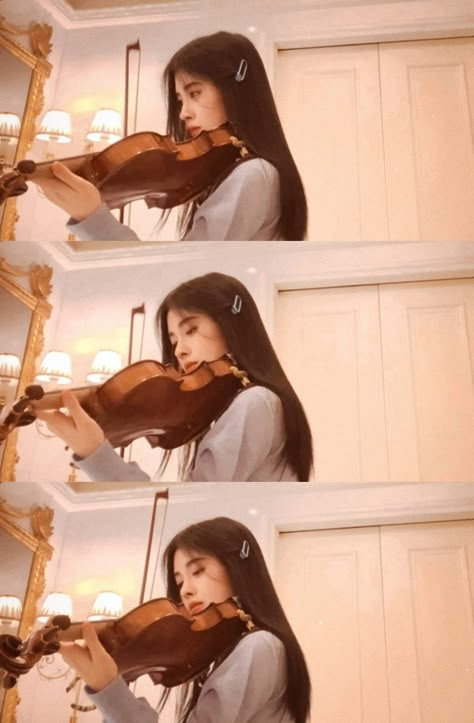 Girl Playing Violin, Blonde And Brunette Best Friends, Emoji Drawings, Music Studio Room, Violin Sheet, Violin Sheet Music, Photography Club, Ju Jingyi, Creative Photography Techniques