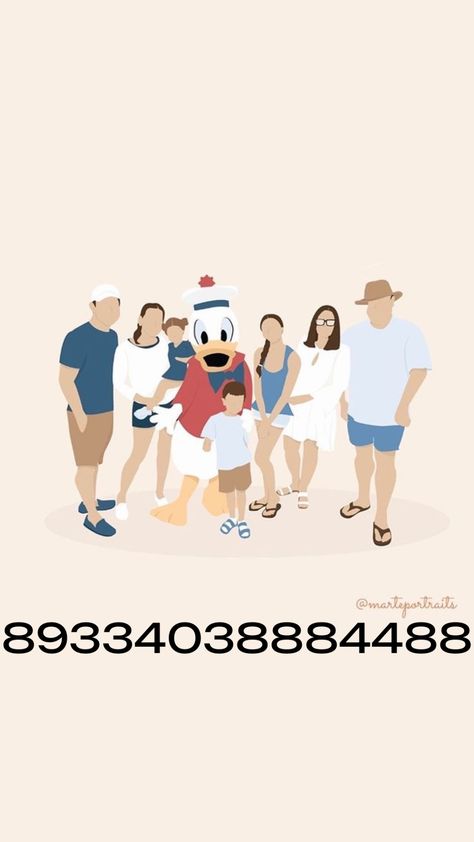 Bloxburg Decals Family Picture, Bloxburg Photo Codes Family, Family Codes Berry Ave, Berry Avenue Family Picture Codes, Black Family Cartoon, Bloxburg Rp, Brookhaven Outfit, Farmhouse Layout, Picture Codes