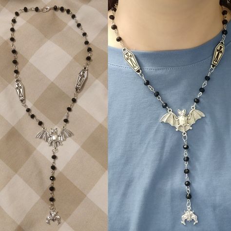 Rosary style necklace