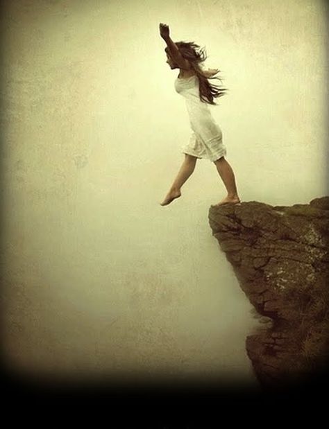 Hi friends! I’m taking a leap of faith. I’m not on Facebook anymore. And I’m SO excited!!  I feel like a weight has been lifted.  I will no longer have a personal or a cake business page there.  I’m not sure what’s in store for me down the road and if I’ll ever be back … Standing On The Edge, Cliff Edge, Blithe Spirit, Leap Of Faith, Woman Standing, Art Therapy, On The Edge, Black Bird, Medium Art