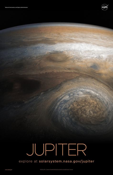 Nasa Jupiter, Jupiter Poster, Jupiter Wallpaper, Juno Spacecraft, Nasa Solar System, Jupiter Planet, Outer Space Planets, Solar System Poster, Nasa Poster