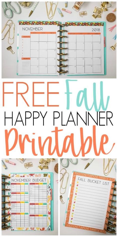 Happy Planner Free Printable, Planner Free Printable, Happy Planner Inserts, Happy Planner Printables, Free Printables Organization, Mambi Happy Planner, Classic Happy Planner, Planner Tips, Planner Printables Free