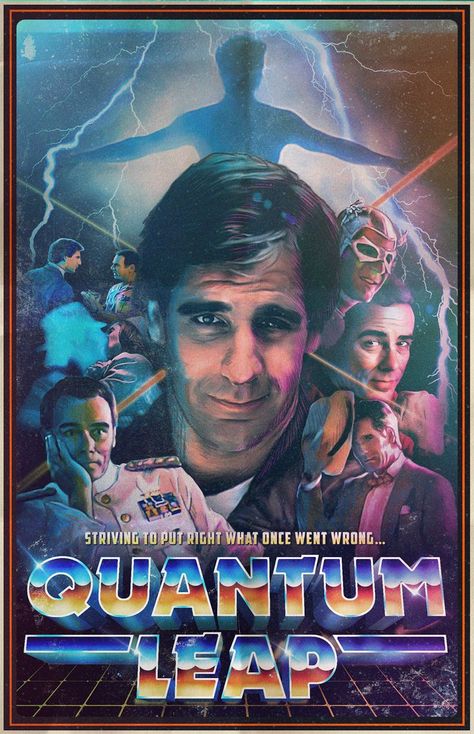 QUANTUM LEAP Leap Movie, Science Fiction Tv Series, 80 Tv Shows, Sci Fi Tv Series, Sci Fi Tv Shows, Star Trek Characters, Classic Sci Fi, Sci Fi Tv, Classic Television