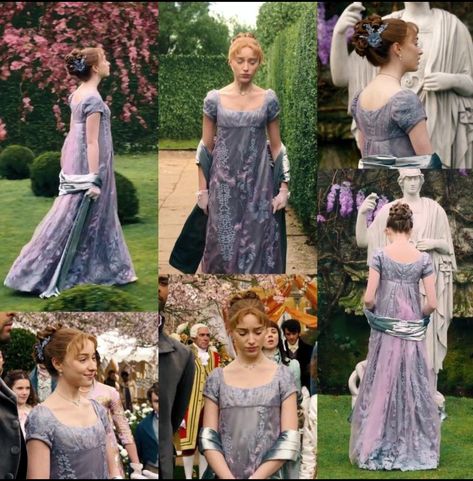 Season 3 Bridgerton Dresses, Daphne Dresses Bridgerton, Daphne Bridgerton Inspired Outfit, Daphne Bridgerton Outfit, Brigetons Outfits, Bridgertons Outfit, Bridergton Aesthetic Outfits, Bridgeton Outfits, Brigerton Outfit Inspired