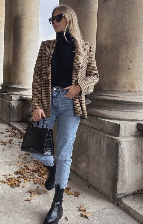 Blazer Outfits Casual, Blazer Outfits For Women, Chic Winter Outfits, Business Casual Outfits For Women, Office Outfits Women, Mode Boho, Business Casual Outfits For Work, Mode Casual, Stylish Work Outfits