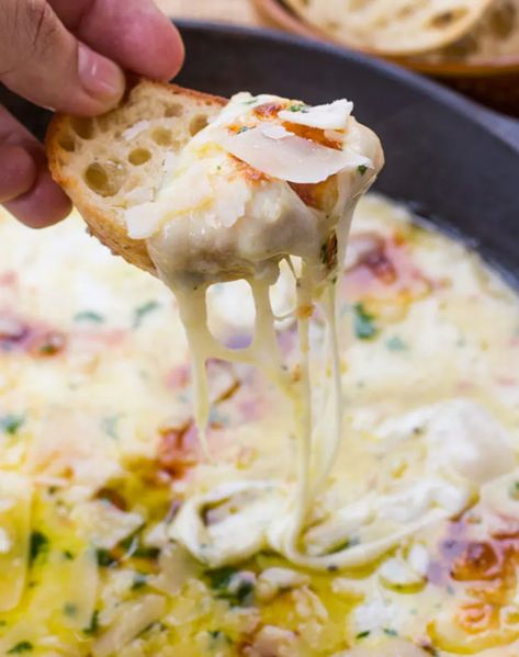 Fontina Cheese Dip, Baked Fontina, Ina Garden Recipes, Homemade French Onion Dip, Best Ina Garten Recipes, Barefoot Contessa Recipes, Cheese Dip Recipe, Perfect Roast Chicken, Fontina Cheese