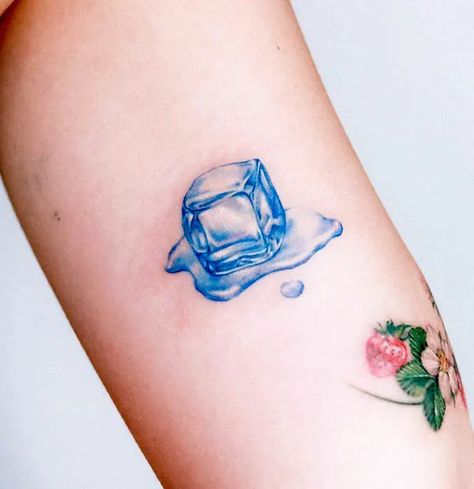 3 Dot Tattoo, Cube Tattoo, Ice Tattoo, Tattoo Removal Cost, Tattoo For Boyfriend, Heart On Fire, Mark Tattoo, Water Tattoo, Special Tattoos