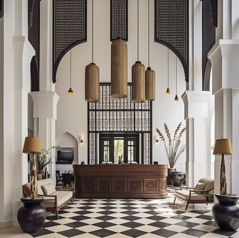 Boutique Hotel Lobby, Boutique Hotels Interiors, African Interior Design, Boutique Hotels Design, Hotel Lobby Design, African Interior, Retail Interior Design, Lobby Interior, Private Home