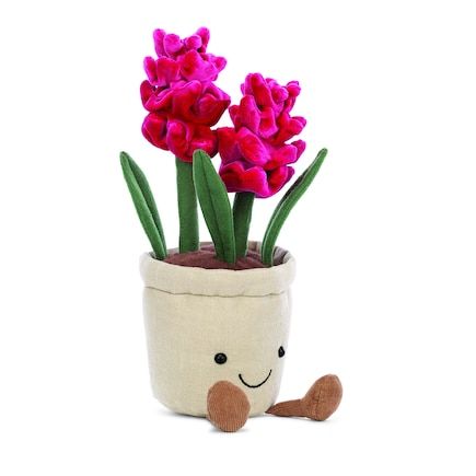 Wonder Pot, Hyacinth Plant, Big Clutch, Jellycat Toys, Jelly Cat, Jellycat Stuffed Animals, And July, Cute Stuffed Animals, Spring Blooms