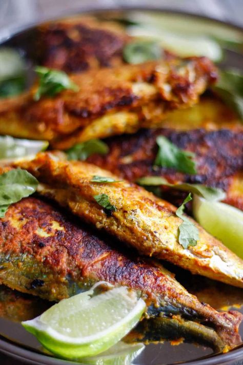 Delicious Indian Fried Mackerel Recipe - Explore Cook Eat Fried Mackerel, Mackerel Recipe, Indian Fish Recipes, Mackerel Recipes, Mackerel Fish, Fish Fry, Wine And Dine, Fried Fish, Fish And Seafood