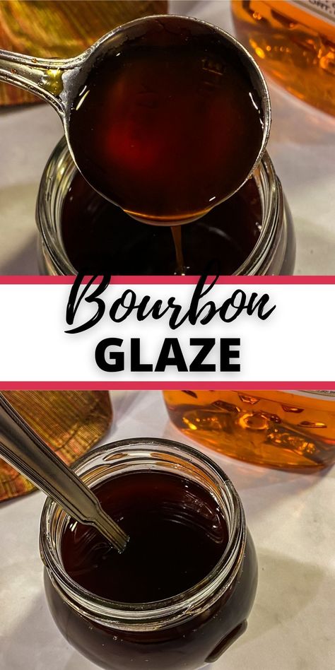 Sweet Bourbon Glaze, Bourbon Glaze Recipe, Whiskey Glaze, Bourbon Steak, Whiskey Sauce, Best Bourbon, Bourbon Recipes, Sweet Bourbon, Bourbon Sauce