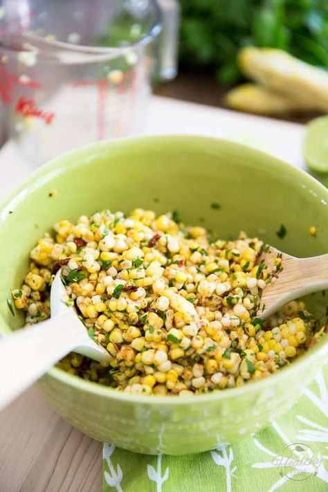 Lime Corn Salad, Chili Lime Corn, Leftover Corn, Lime Corn, Hatch Chili, Authentic Mexican Food, Lime Recipes, Chili Seasoning, Chili Lime