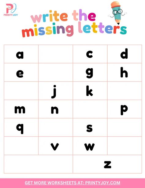 Missing letters worksheets with answers pdf, Printable alphabet missing letters pdf, Alphabet missing letters worksheets, Missing letter worksheets free printable, Free printable alphabet missing letters for kindergarten, Free printable alphabet missing letters printable, Alphabet missing letters printable, Missing letter worksheets with pictures free download, Free printable alphabet missing letters for adults, Missing letter worksheets with pictures Fill In The Missing Letter Worksheets, Free Alphabet Worksheets, Cool Alphabet, Letter S Worksheets, Free Printable Alphabet Worksheets, Letters Worksheets, Printable Alphabet Worksheets, Missing Letters, Letter Worksheets