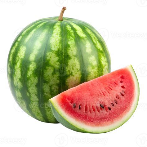 watermelon with slice of watermelon isolated on background Watermelon Slice, Watermelon Slices, Tree Saw, Wedding People, Heart Tree, Cityscape Photos, Logo Banners, Nature Backgrounds, Heart With Arrow