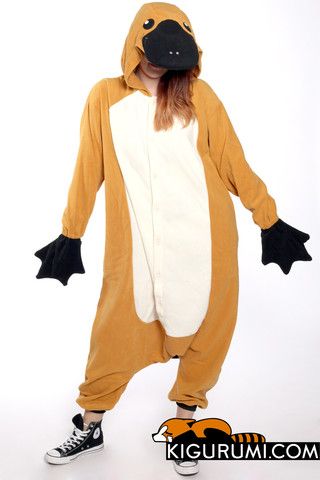 Platypus Kigurumi Onesie Animal Adult Costume Pajamas Charmander Onesie, Pyjamas Onesie, Deer Onesie, Adult Onesie Pajamas, Pokemon Clothes, Onesie Costumes, Animal Onesie, Animal Pajamas, Onesie Pajamas