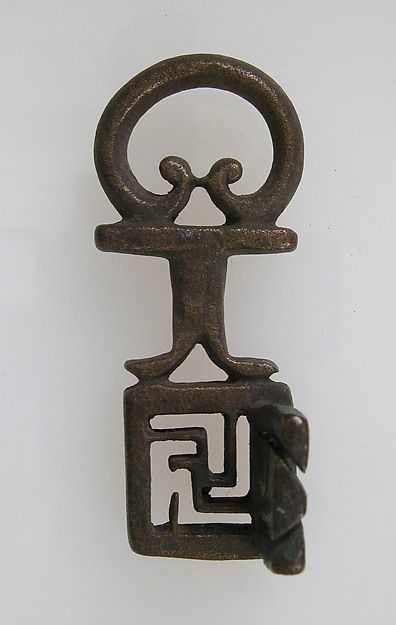 Date: 1st–7th century, Culture: Roman, Medium: Copper alloy Ancient Key, Key Designs, Vault Doors, Under Lock And Key, Historical Objects, Unique Key, Old Keys, Antique Keys, Key Dates