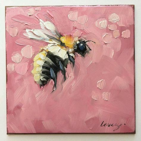 Andrea Lavery, Tableau Art, Bee Art, Arte Inspo, Oil Painting Flowers, Plant Art, Woodland Nursery, Arte Floral, Painting Inspiration