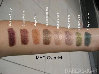 Mac Pigment Swatches, Mac Pigment, Perfect Eyeliner, Makeup And Beauty Blog, Antique Green, Makeup Swatches, Makeup Geek, Color Swatch, Gorgeous Makeup