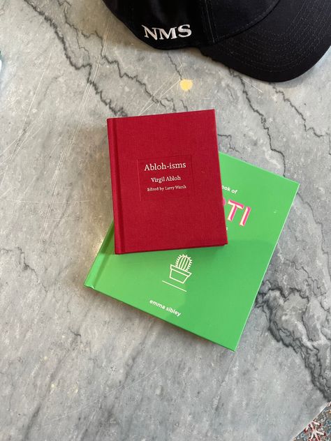 virgil abloh abloh-isms red book coffee table designer Virgil Abloh Coffee Table Book, Virgil Abloh Book, Book Coffee Table, Book Coffee, Coffee Table Book, Red Books, Virgil Abloh, Coffee Table Books, Birthday Gift Ideas