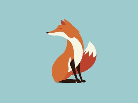 Wiley Fox by Misha Petrick Fox Animation, Madara Wallpaper, Fox Illustration, Motion Design Animation, Fox Design, Animation Reference, Fox Art, Wow Art, Cute Fox