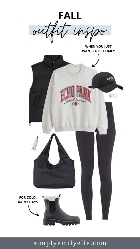 Outfit Ideas With Cap, Ball Cap Outfit Winter, Fall Outfits Rainy Day, Plus Size Rainy Day Outfit, Rainy Fall Outfit, Comfy Rainy Day Outfit, Fall Rainy Day, Cute Outfits For Rainy Days, Fall Rainy Day Outfits