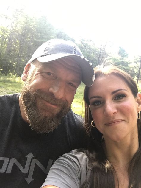 WWE legend Triple H (Paul Levesque) and his wife Stephanie McMahon on a family getaway #WWE #WWEHOF #HHH #wwecouples #wwewives #wwewags Mcmahon Family, Wwe Couples, Mick Foley, Tna Impact, Stephanie Mcmahon, Best Instagram Photos, Wwe Legends, Booker T, Triple H