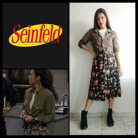 Elaine Outfits Seinfeld, Elaine Costume, Elaine Benes Style, Elaine Seinfeld Outfits, Elaine Outfits, Seinfeld Costume, Seinfeld Outfits, Elaine Benes Outfits, Elaine Seinfeld