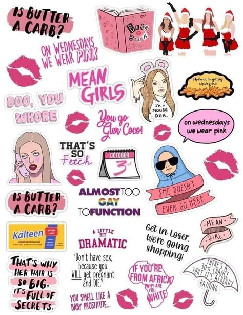 Mean Girls Party, 2000s Theme, Tracing Art, Bday Party Theme, 13th Birthday Parties, Girl Movies, Girl Themes, Bday Girl, Book Projects