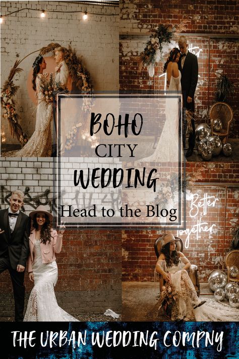 this one is for all you boho, wild at heart wedding couples looking to add some natural dried beauty to your industrial or city centre wedding. head to the blog for pampas grass, natural tones and neon signs!    #bohobride #bohowedding #neonsign Industrial Bohemian Wedding, Boho Industrial Wedding, Industrial Boho Wedding, Industrial Wedding Style, Boho Wedding Colors, Laid Back Wedding, Boho Style Wedding, Warehouse Wedding, Wedding Company