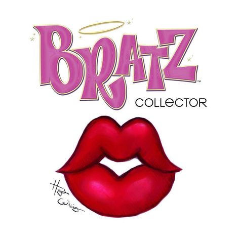 Bratz Lips Drawing, Bratz Logo Drawing, Bratz Lips, Cartoon Lips, Hayden Williams Fashion, Logo Online Shop, Lip Logo, Happy 17th Birthday, Lip Drawing