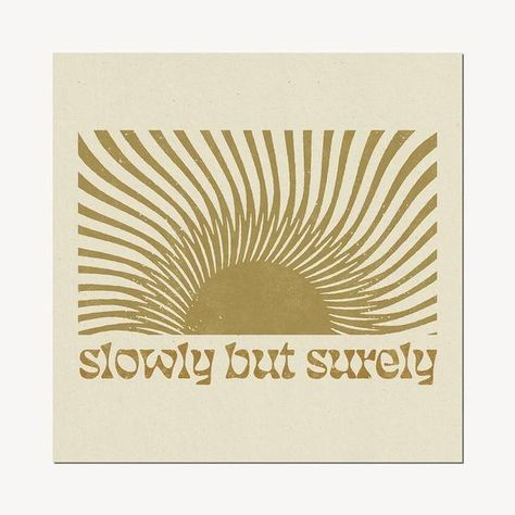 Printed in a gorgeous rich mustard colour, that reads "Slowly But Surely" The perfect print to offer as a reminder in more mindful moments. Please Note: Due to the recycled papers and printing processes used, there may be slight imperfections in the prints. Details: - 12 x 12 inches- Printed on smooth, speckled 300 gsm recycled paper- Frame not included- Printed in the UK Slowly But Surely, Black And White Frames, Hand Painted Artwork, Hand Painted Canvas, Paper Frames, Print Wallpaper, Wall Artwork, Canvas Poster, Recycled Paper