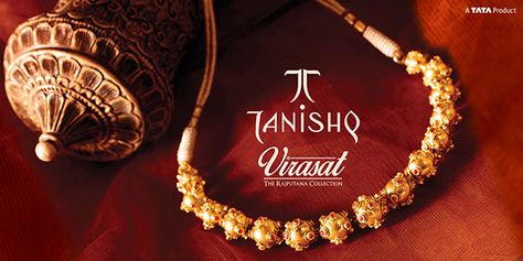 Tanishq: Virasat Collection on Behance Tanishq Jewellery, Gold Mangalsutra, Gold Mangalsutra Designs, Mangalsutra Designs, Bridal Gold Jewellery Designs, Gold Necklace Designs, Bridal Gold Jewellery, Gold Jewellery Design, Jewelry Patterns