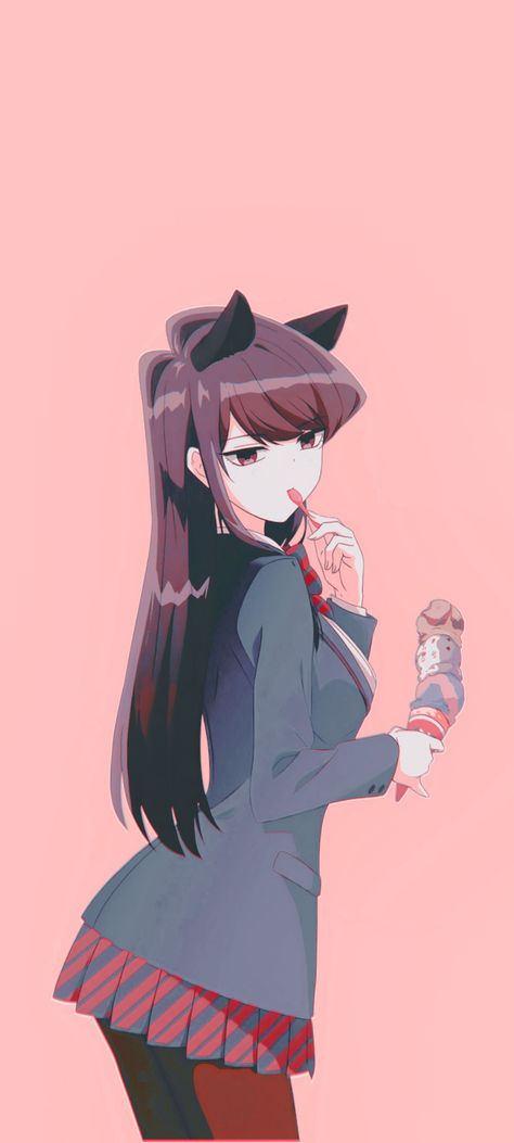 Komi san, wallpaper, fondo, paper, pink komi shouko Komi San Wallpaper, San Wallpaper, Komi Shouko, Komi-san Wa Komyushou Desu, Komi San, Superhero Wallpaper, Cool Anime Wallpapers, Anime Artwork Wallpaper, Pinterest Account