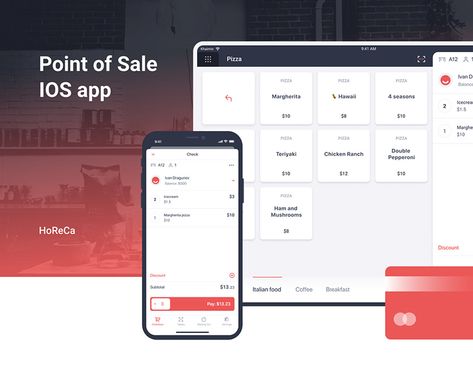 Point of Sale (POS) App on Behance App Design Ipad, Retail Pos System, Pos Design, Ui Design Dashboard, Android Design, Mobile Ui Design, Social Media Images, Mobile App Ui, Dashboard Design