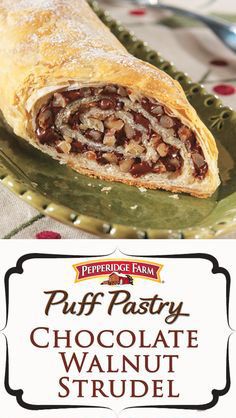 Pepperidge Farm Puff Pastry Recipes, Sweet Puff Pastry Recipes, Puff Pastry Chocolate, Puff Pastry Recipes Dessert, Pastry Puff, Pastries Recipes Dessert, Pepperidge Farm Puff Pastry, Strudel Recipes, Pastry Chocolate