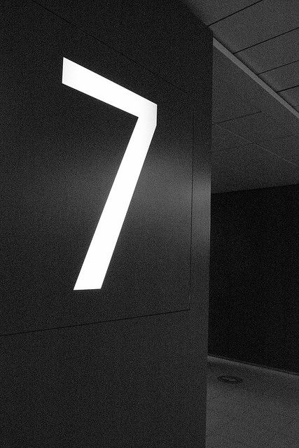 (2011-07) 7 Lucky Seven, Number Wallpaper, Instagram Feed Tips, R Wallpaper, Lucky 7, Lighting Design Interior, Number 7, Lucky Number, Social Media Engagement