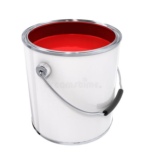 Bucket with red paint. Isolated with clipping path included , #Sponsored, #paint, #red, #Bucket, #Isolated, #included #ad Aphmau Mermaid, Paint Buckets, Red Paint, Compost Bin, Abstract Art Painting, Stock Illustration, Royalty Free Stock Photos, Abstract Art, Art Painting