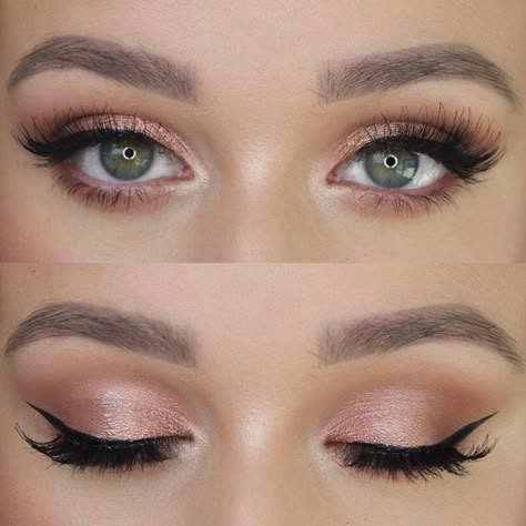 Wedding Hairstyles And Makeup, Dramatic Lashes, Liner Makeup, Gimme Brow, Matte Eyeshadow Palette, Nude Eyeshadow, Braut Make-up, Makijaż Smokey Eye, Gold Makeup