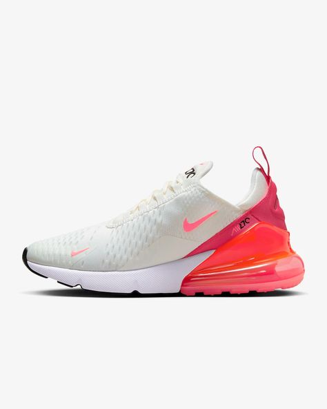 Nike Air Max 270 Women's Shoes. Nike.com Nike Air Max 270 Women, Best Volleyball Shoes, Air 270, Women Sailing, Kicks Shoes, Adidas Tee, Air Max Shoes, Shoe Nike, Volleyball Shoes