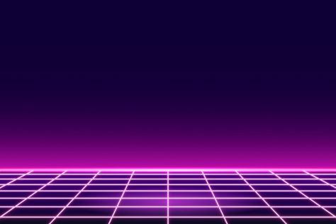 Pink grid neon patterned background vector | free image by rawpixel.com / Aum Neon Background Aesthetic, Vr Background, Retrowave Background, Arcade Background, Projector Shoot, Neon Patterns, Rosas Vector, Neon 80s, Pink Grid