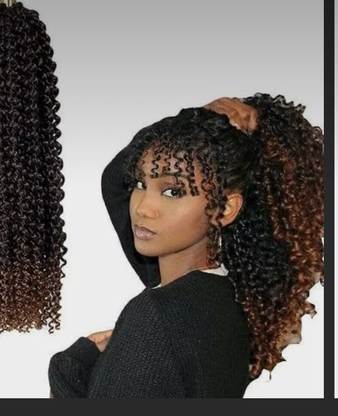 Christmas Hair Styles Black Women, Cute Curly Crochet Hairstyles, Weavon Styles, Crochet Hairstyles For Black Women, Latest Hair Braids, Hair Styles Ideas, Bob Braids Hairstyles, Weave Hairstyles Braided, Crochet Hairstyles