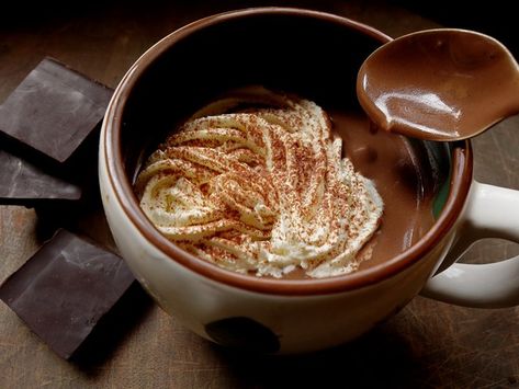 A recipe for thick, creamy, and intensely-flavored European-style drinking chocolate that’s both sugar free and low carb. Sipping Chocolate Recipe, Bourbon Hot Chocolate, Diy Coffee Creamer, Sipping Chocolate, Appetizers Healthy, Easy Recipes For Breakfast, Dinner Desserts, Drinking Chocolate, Snacks Appetizers