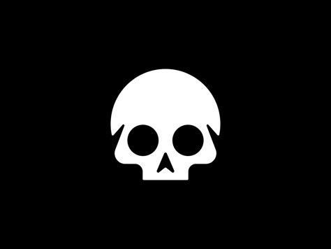 Geometric Skull Logo by Lucian Radu on Dribbble Geometric Skull, Skull Icon, Directory Design, Inspirational Illustration, Pirate Flag, Skull Logo, Skull Mask, Leaf Logo, Design Jobs