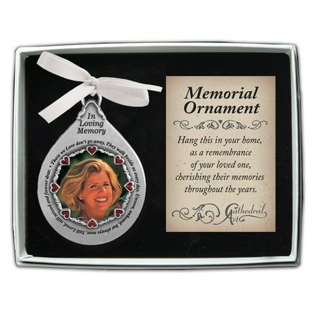 Cathedral Art Those We Love Dont Go Away Tear-Shaped Photo Frame Ornament Size: 2.75".  Color: Red. Memory Ornaments, Cathedral Art, 12 Days Of Xmas, Nurse Ornaments, Photo Frame Ornaments, Sympathy Messages, Frame Ornament, Picture Frame Ornaments, Memory Pictures