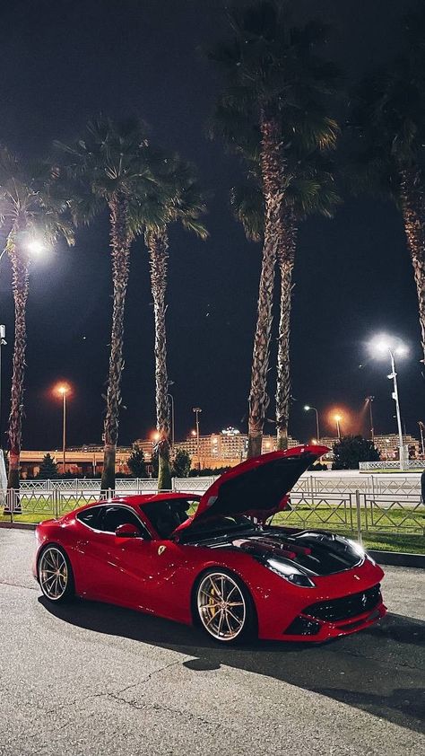 Ferrari Berlinetta, Cars On The Road, Ferrari F12 Berlinetta, Aesthetic Cars, Rich Cars, Ferrari F12berlinetta, F12 Berlinetta, Ferrari F12, Lux Cars