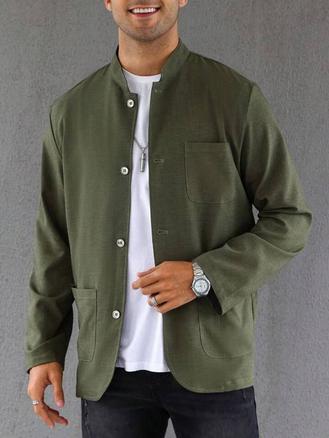 Guys Fashion Casual, African Life, Guys Fashion, Outfits Hombre, Men Clothing, Army Green, Fashion Casual, Casual Fashion, Mens Outfits