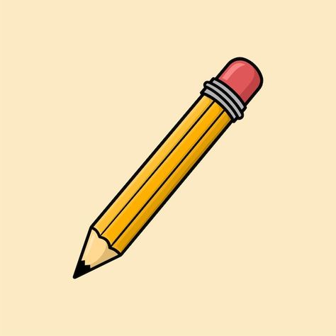 Pencil Cartoon Image, Pencil Vector Illustration, Pen Graphic Design, Pencil Clip Art, Cartoon Objects, Pen Image, Pencil Character, Pen Vector, Pencil Vector