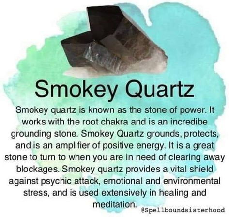 Smokey Quartz Meaning, Crystal Powers, Quartz Crystal Meaning, Quotes About Moving On In Life, Goddess Witch, Pictures Of Crystals, Crystal Seashells, Magical Home, Crystal Power