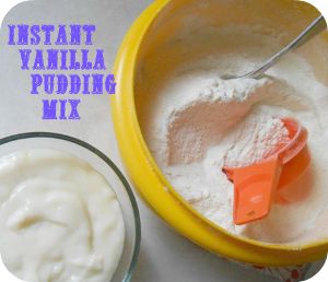 Homemade Instant Vanilla Pudding Mix | AllFreeCopycatRecipes.com Cooking Easy Recipes, Vanilla Pudding Recipes, Homemade Vanilla Pudding, Homemade Dry Mixes, Homemade Pudding, Sugar Free Pudding, Recipes Family, Cooking Easy, Instant Pudding Mix